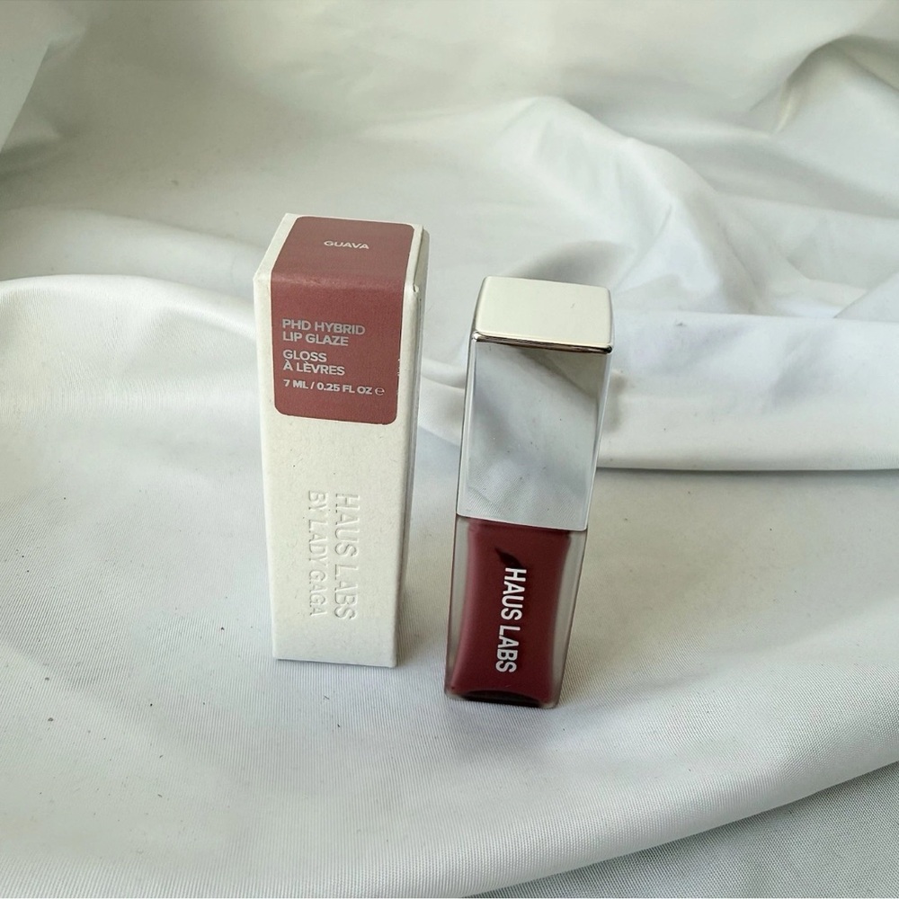 Haus Labs by Lady Gaga PhD Hybrid Lip Glaze Plumping Gloss GUAVA 0.25oz
